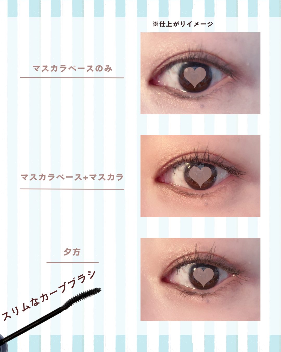 カールロックマスカラベース N/D-UP/マスカラ下地を使ったクチコミ（2枚目）