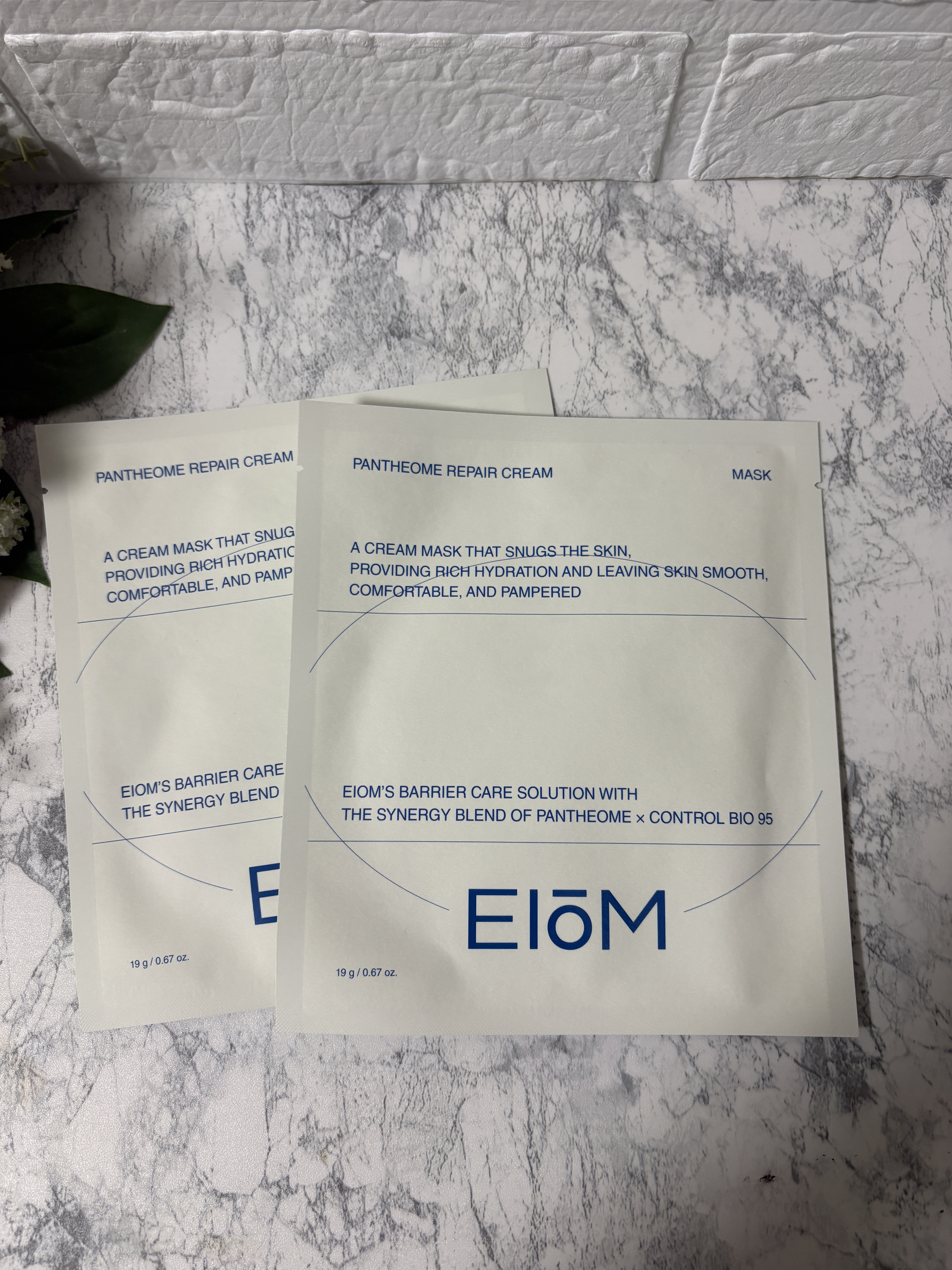 パンテオーム リペア クリーム シートマスク/EIOM/シートマスク・パックを使ったクチコミ（2枚目）