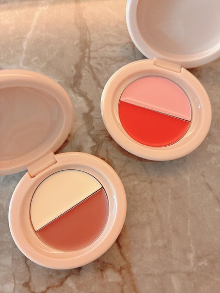 どら焼きリップ&チーク/&nd by rom&nd/マルチパレットを使ったクチコミ(2枚目)