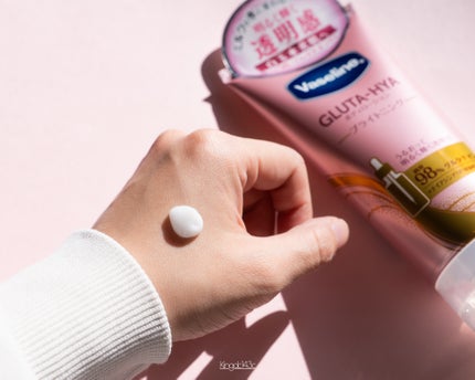 グルタヒア ボディローション ブライトニング/ヴァセリン/ボディローションを使ったクチコミ(3枚目)