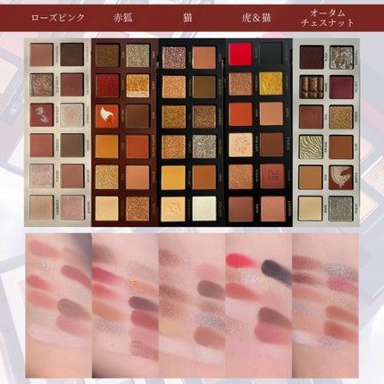 エクスプローラ12色 動物アイシャドウパレット/PERFECT DIARY/アイシャドウパレットを使ったクチコミ(4枚目)