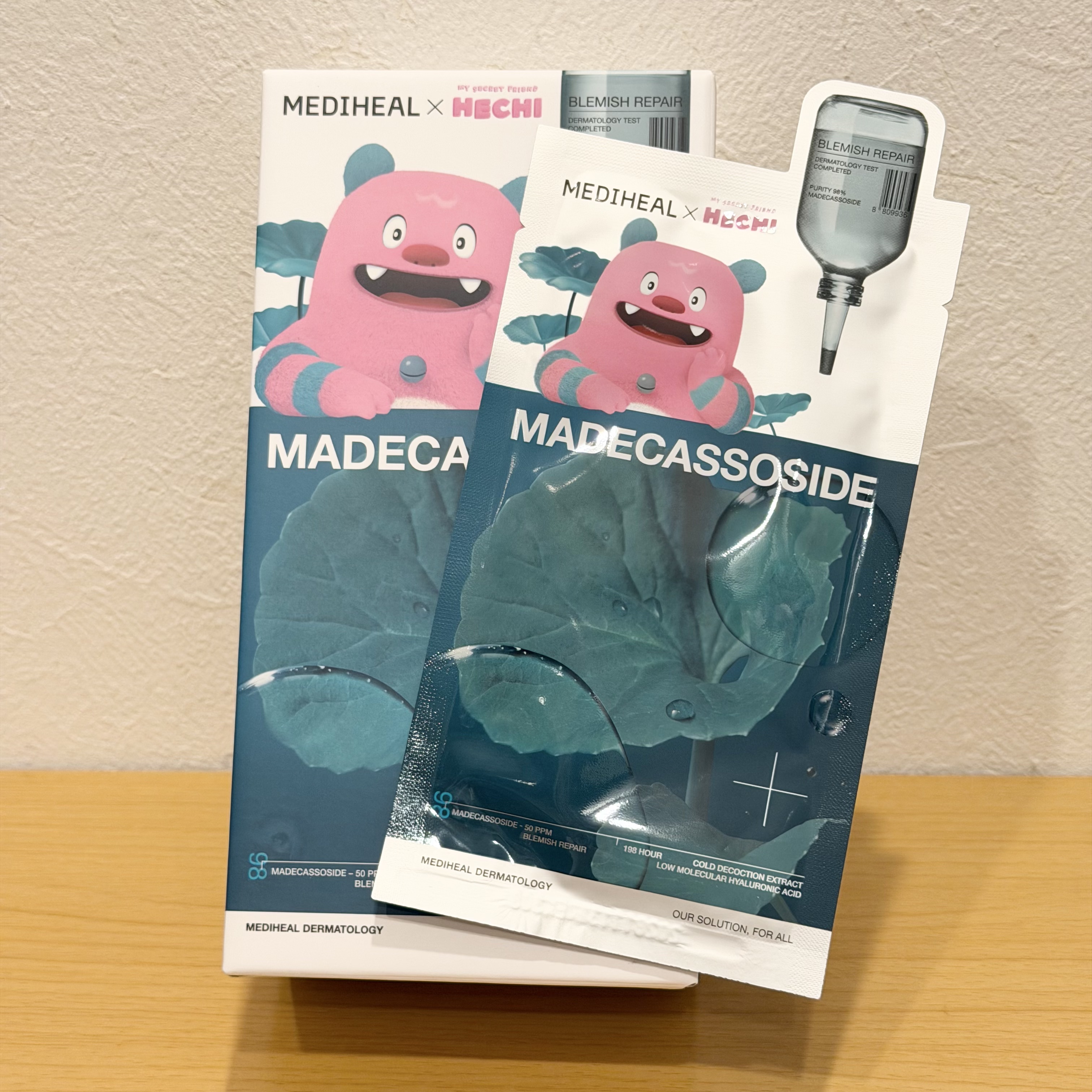 マデカッソシド エッセンシャルマスク/MEDIHEAL/シートマスク・パックを使ったクチコミ（1枚目）