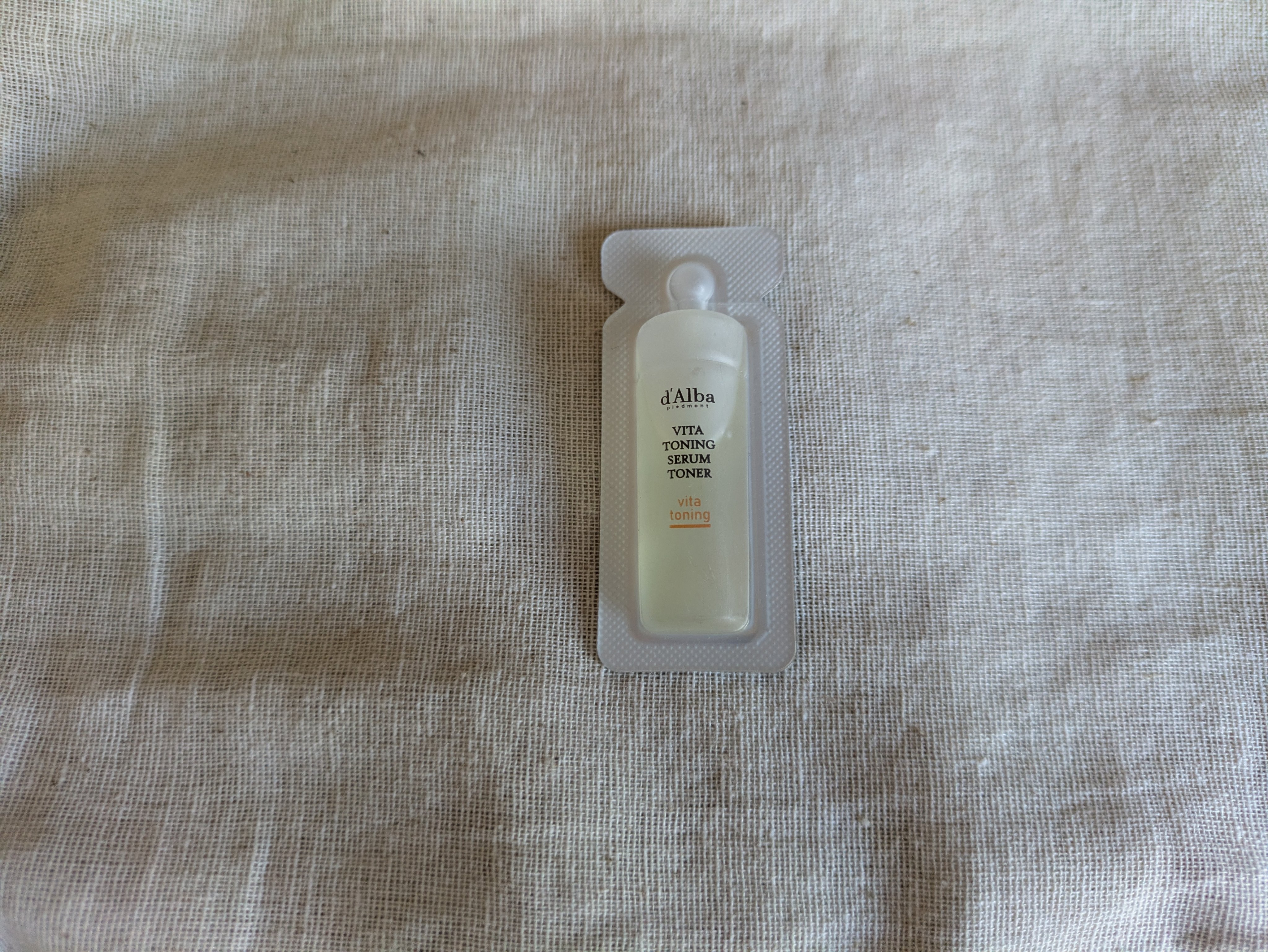 ビタトーニングセラムトナー/ダルバ/化粧水を使ったクチコミ（1枚目）