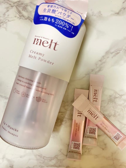メルト クリーミーメルトフォーム/melt/市販シャンプーを使ったクチコミ(1枚目)