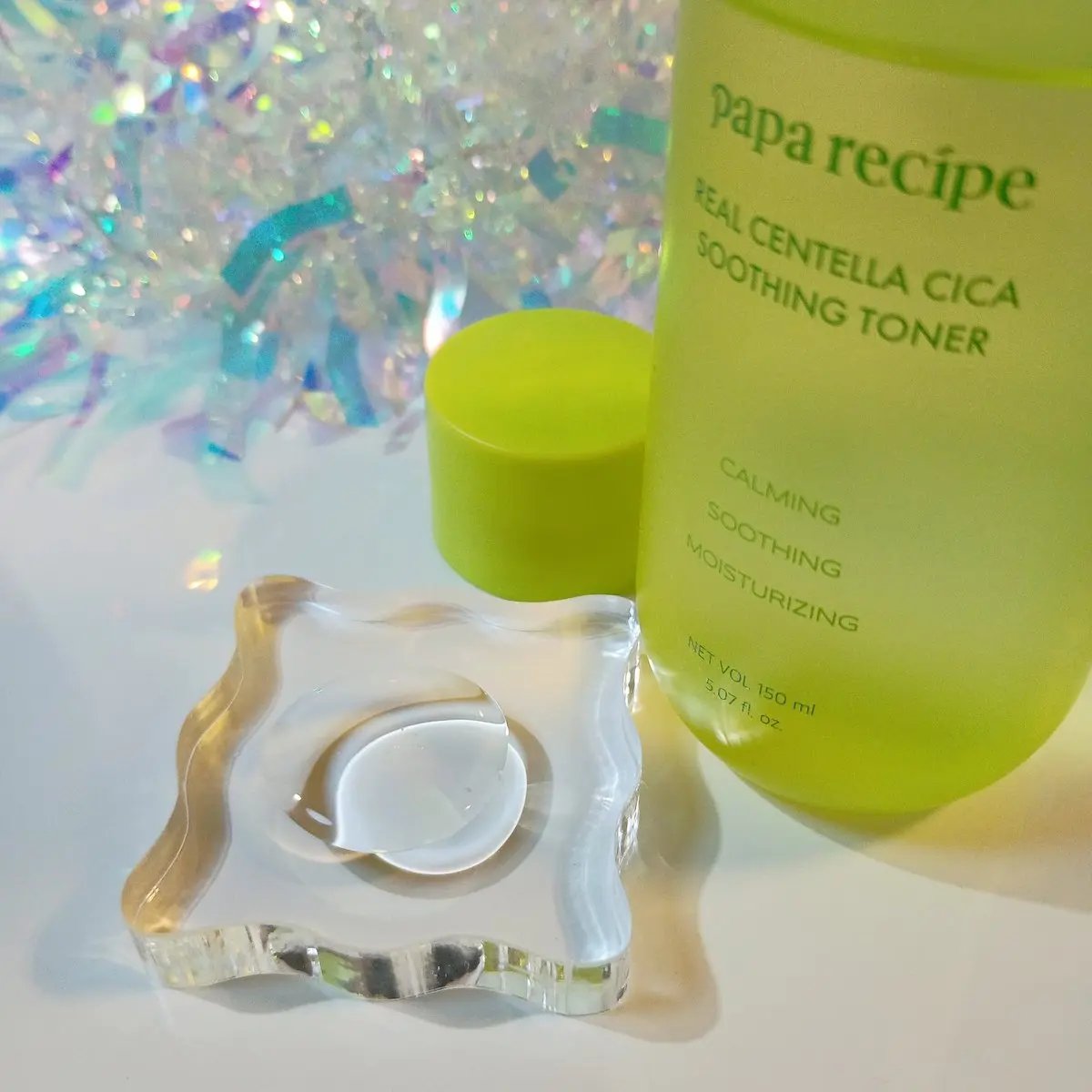 PAPA RECIPE リアルセンテラシカスージングトナーのクチコミ「#PR
@paparecipe_jp
#パパレシピ #リアルセンテラシカ 
ライムグリーンのボ.....」（2枚目）