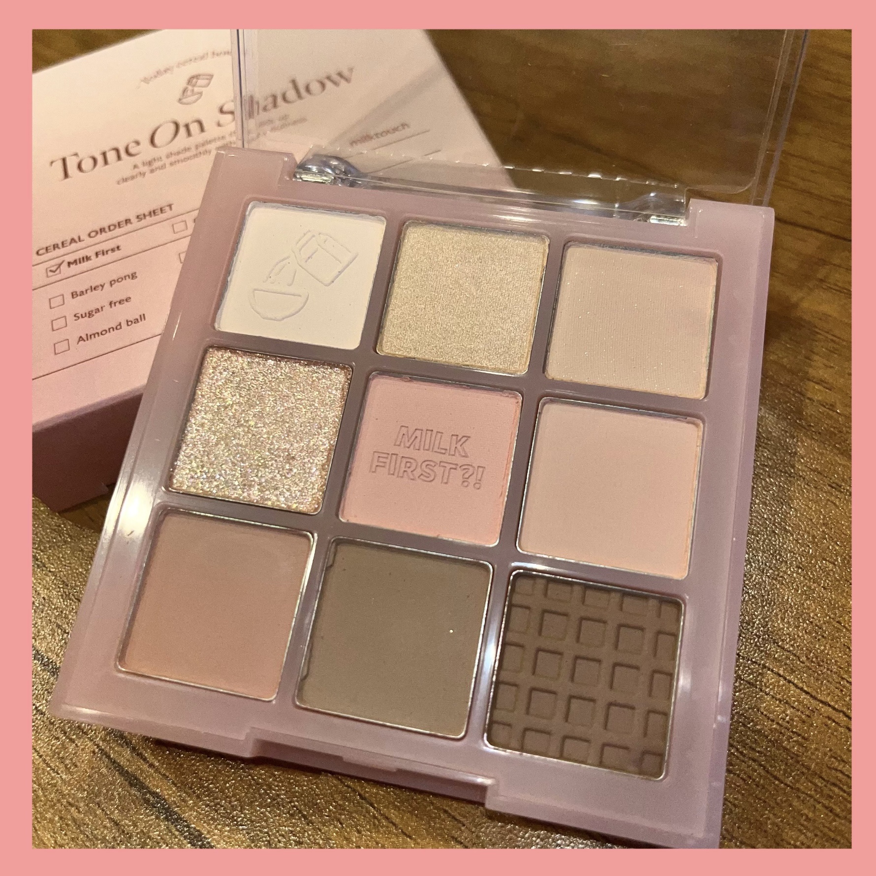 トーンオンシャドウパレット/Milk Touch/アイシャドウパレットを使ったクチコミ（2枚目）