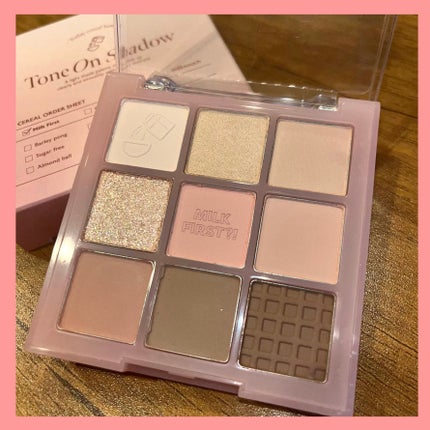 トーンオンシャドウパレット/Milk Touch/アイシャドウパレットを使ったクチコミ(2枚目)