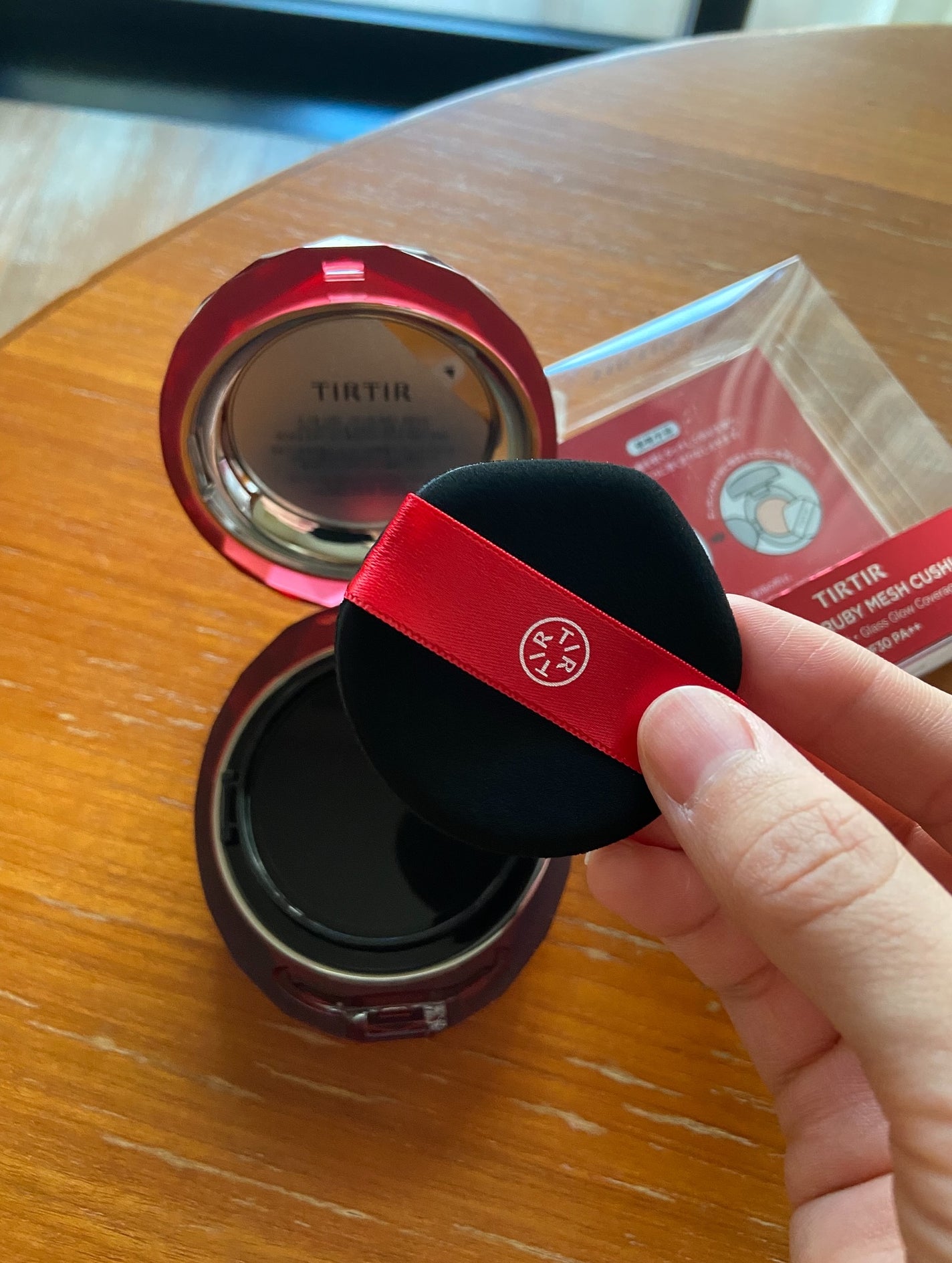 MASK FIT RUBY MESH CUSHION/TIRTIR(ティルティル)/クッションファンデーションを使ったクチコミ(3枚目)