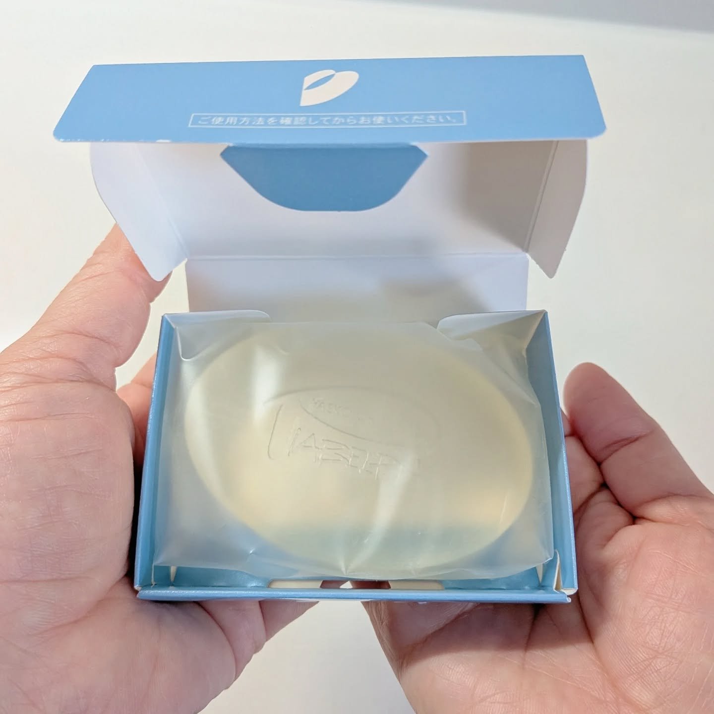 ピアベルピア Qソープのクチコミ「ピアベルピアＱソープは、やさしい使い心地を意識して作られた固形石けん🫧

光が透けるような透明.....」（2枚目）