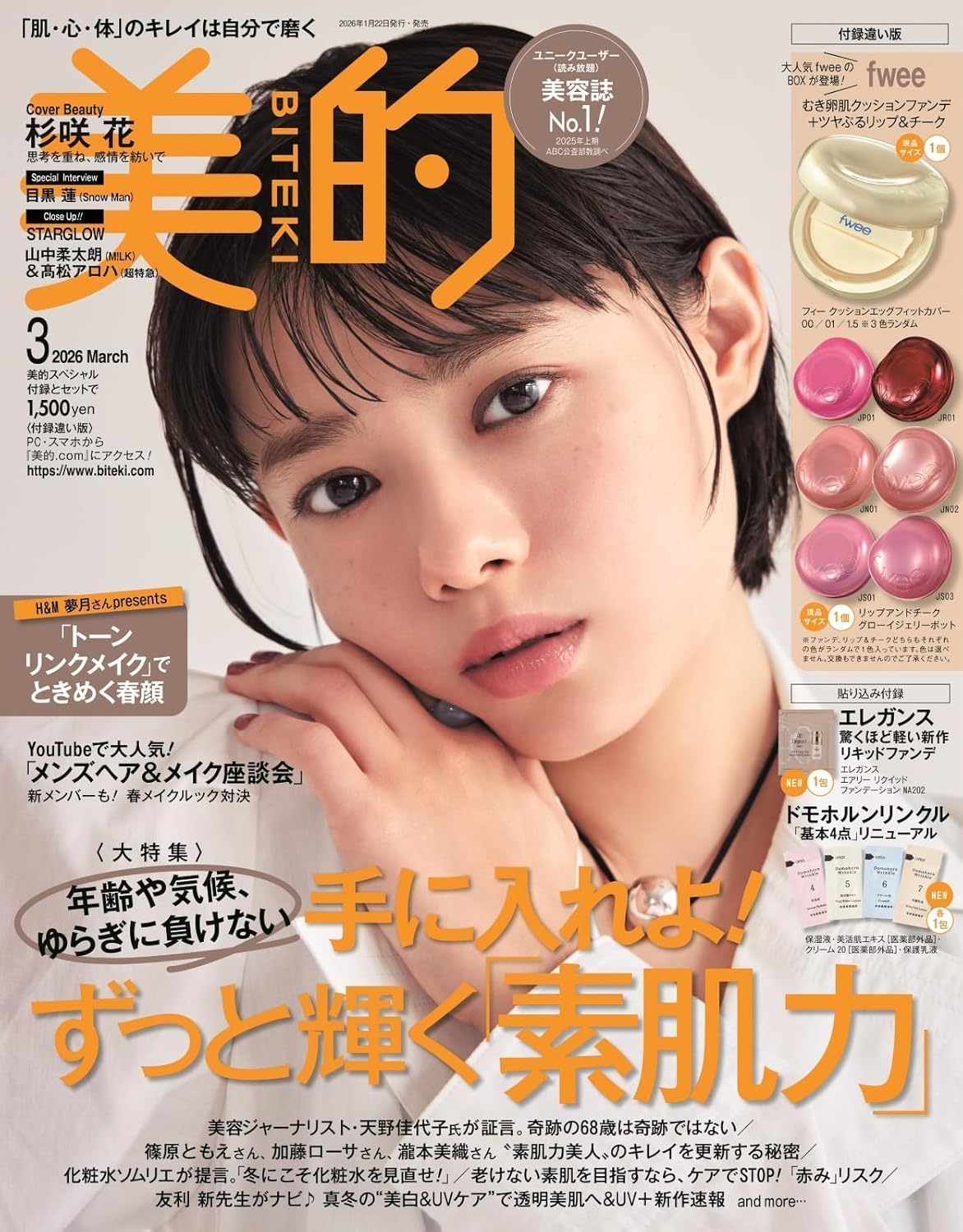 小学館美的 3月号 付録違い版