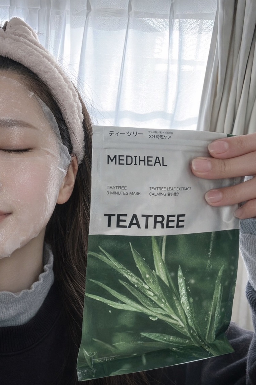 THE ティーツリー 3ミニッツ マスク/MEDIHEAL/シートマスク・パックを使ったクチコミ（2枚目）
