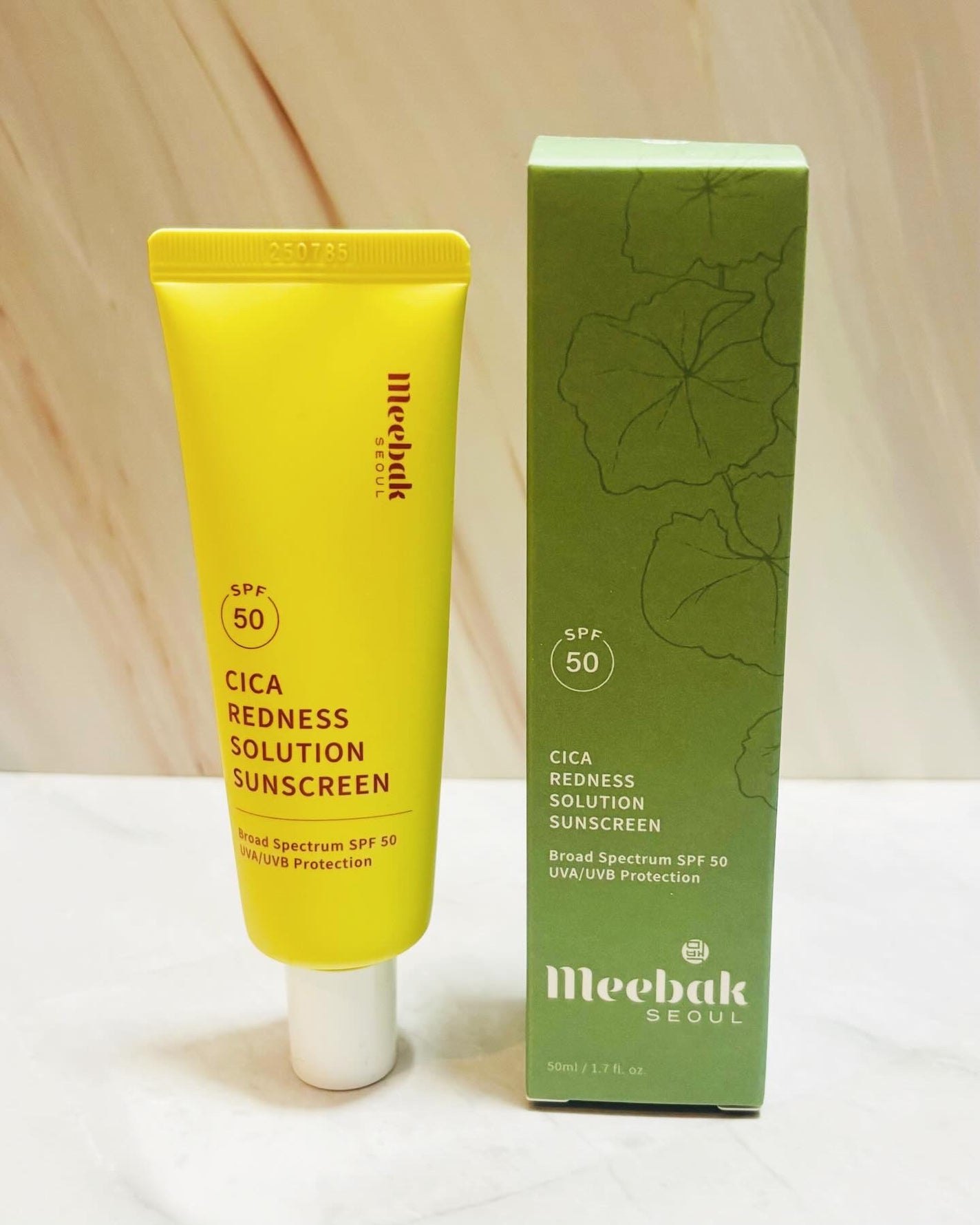 saya on LIPS 「MeebakCICAレッドネスサンクリームSPF50+50ml..」(5枚目)