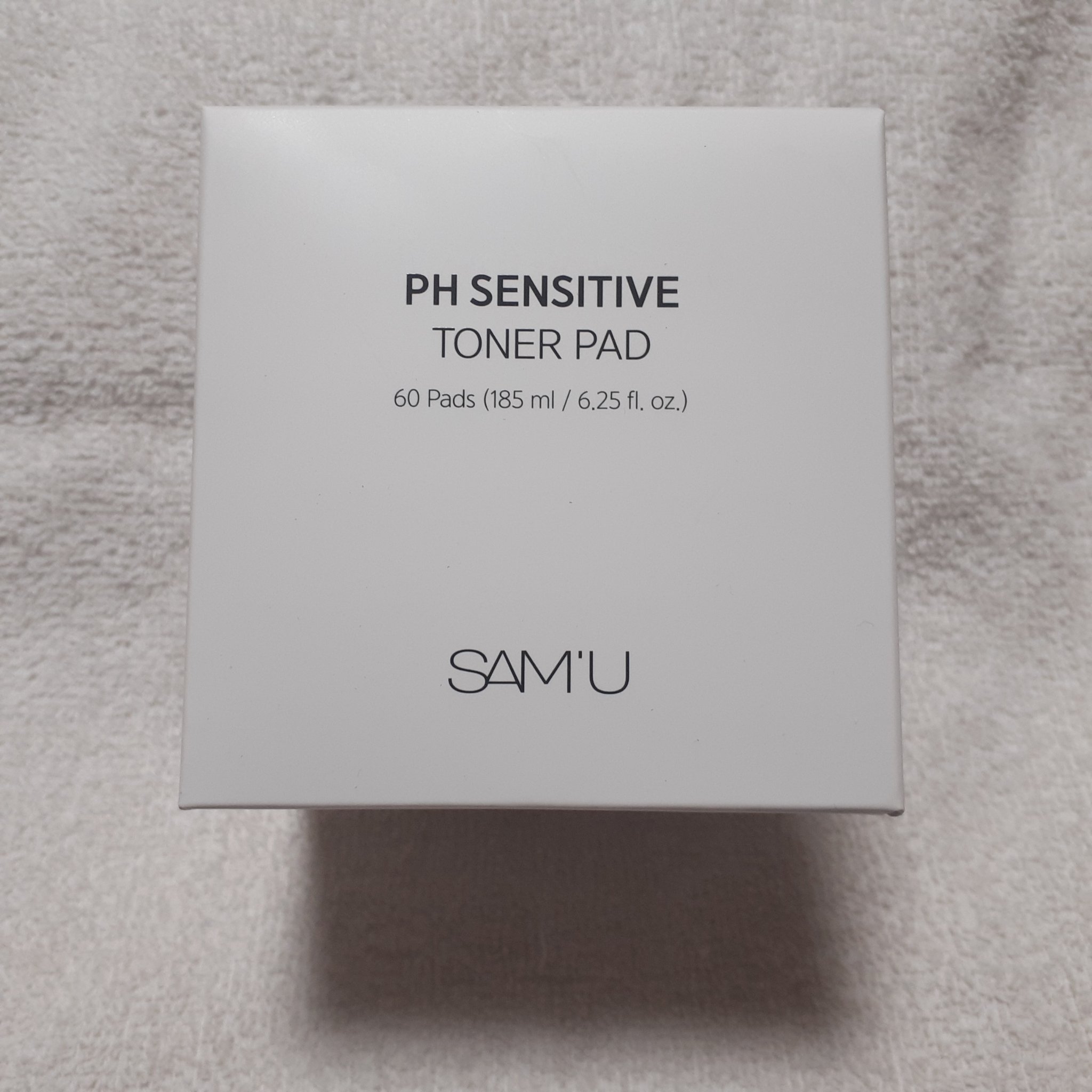 PHセンシティブトナーパッド/SAM'U/トナーパッドを使ったクチコミ（1枚目）