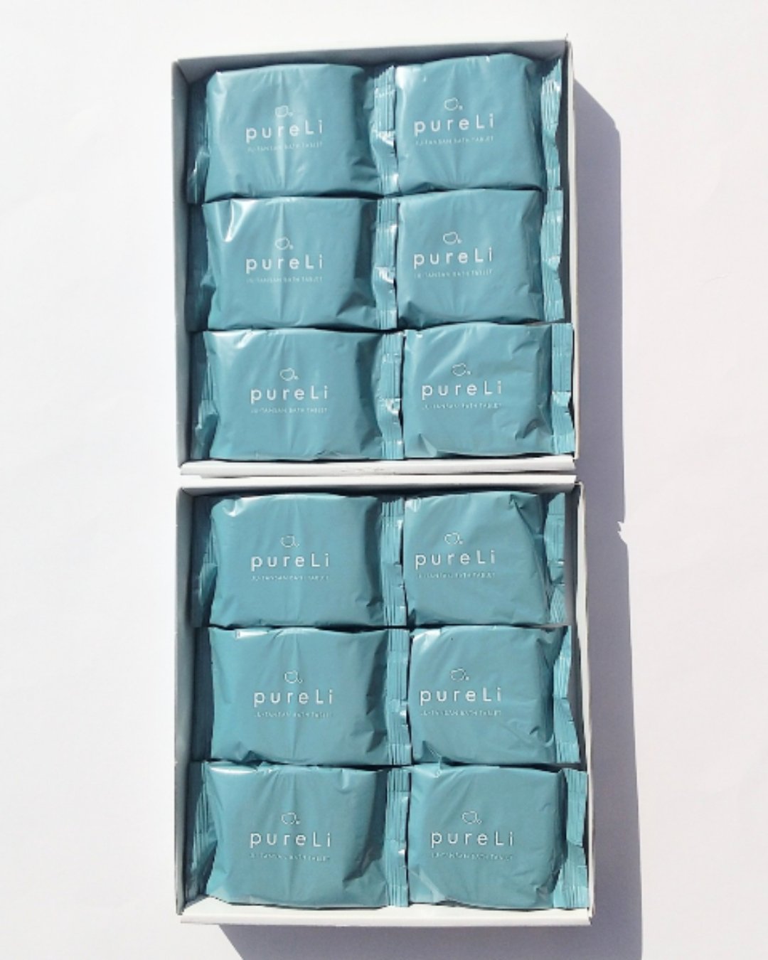 pureLi 重炭酸バスタブレットのクチコミ「pureLi

・バスタブレット１２個

@pureli_official

「浸かるたび、ゆ.....」（2枚目）