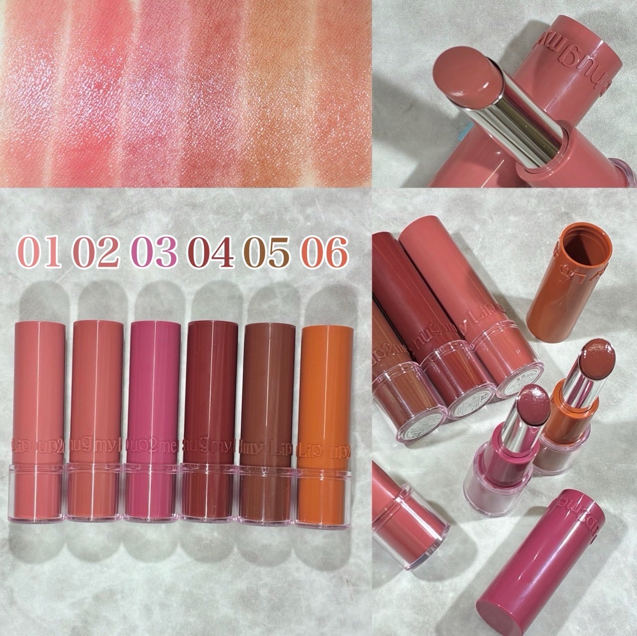 ハグマイリップ カラーロックプランピーバーム/up2me/口紅を使ったクチコミ(4枚目)