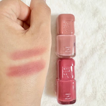 スウェイリップベルベット/too cool for school/リップティントを使ったクチコミ(4枚目)