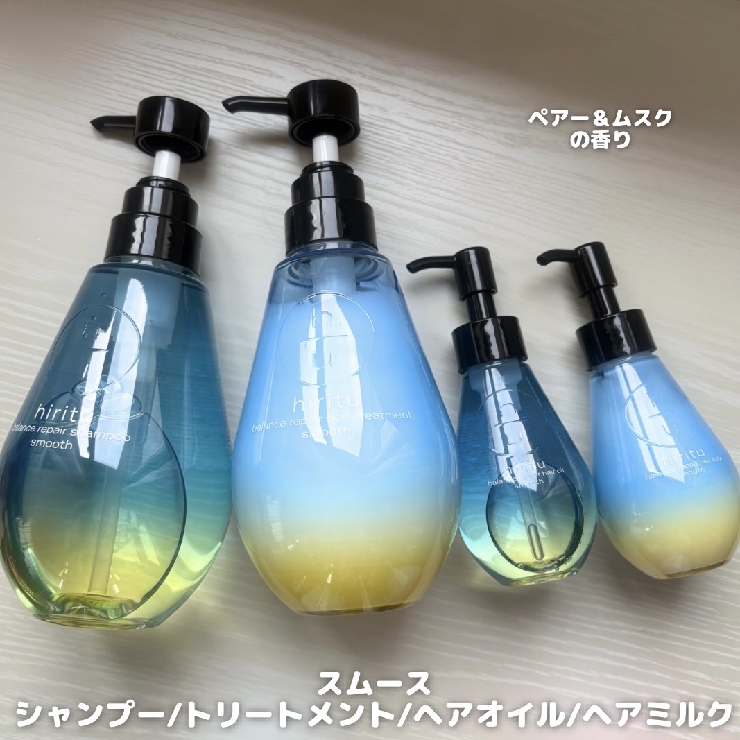 バランスリペア シャンプー/ヘアトリートメント モイスト/hiritu/市販シャンプーを使ったクチコミ（2枚目）