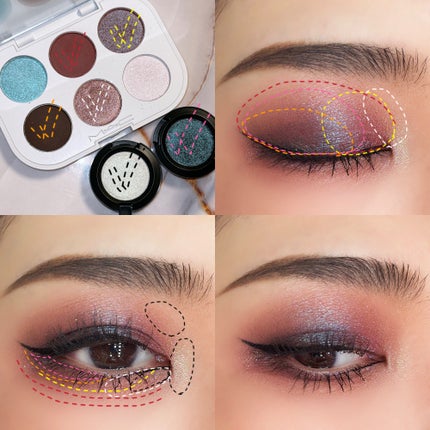 スコール ゴールズ アイシャドウ パレット × 6/M・A・C/アイシャドウパレットを使ったクチコミ(5枚目)