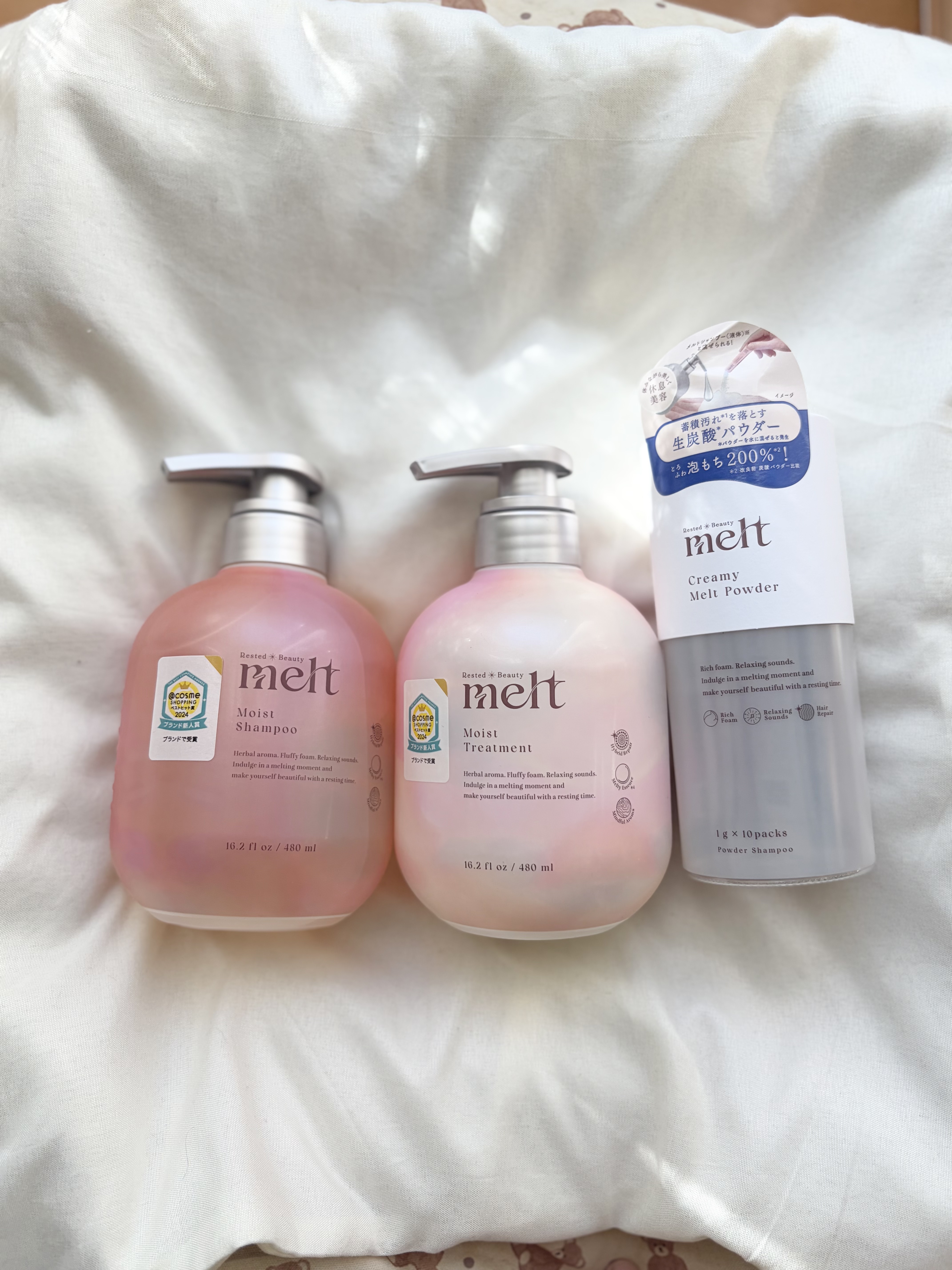 メルト モイストシャンプー／トリートメント/melt/市販シャンプーを使ったクチコミ（1枚目）