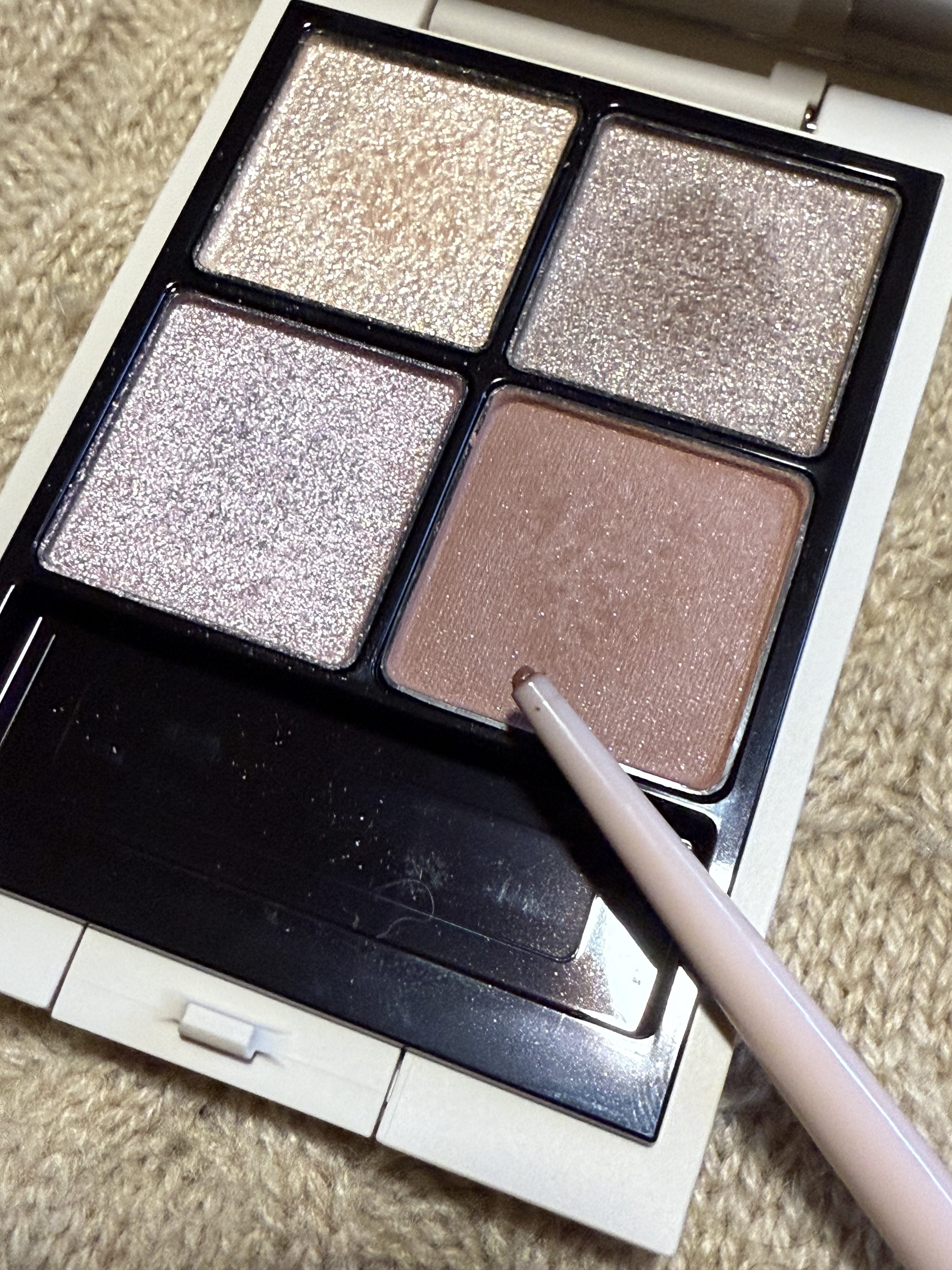 RMK シンクロマティック アイシャドウパレット/RMK/アイシャドウパレットを使ったクチコミ（2枚目）