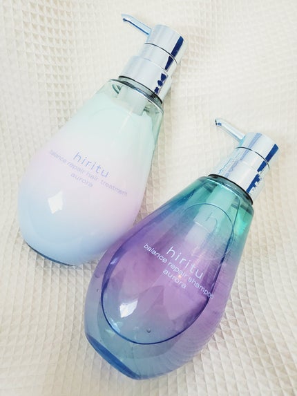 ヒリツ バランスリペアシャンプー/ヘアトリートメント オーロラ/hiritu/市販シャンプーを使ったクチコミ(1枚目)