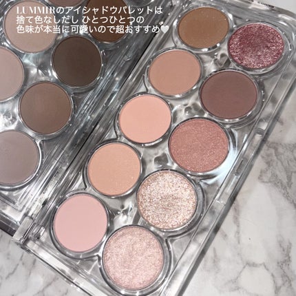 ライトオンアイズシャドウパレット/ルミル/アイシャドウパレットを使ったクチコミ(2枚目)
