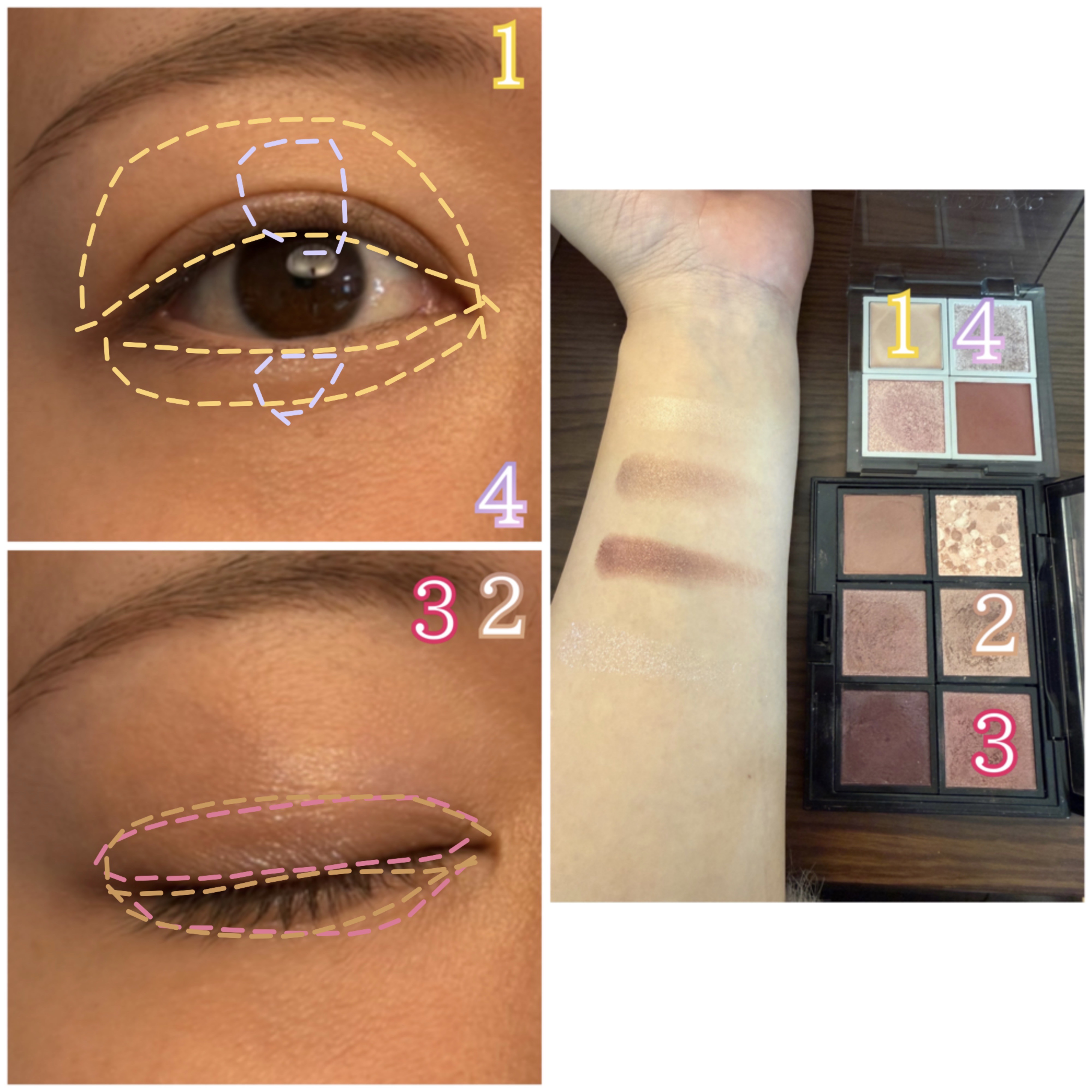 アディクション ザ アイシャドウ パール/ADDICTION/単色アイシャドウを使ったクチコミ（3枚目）