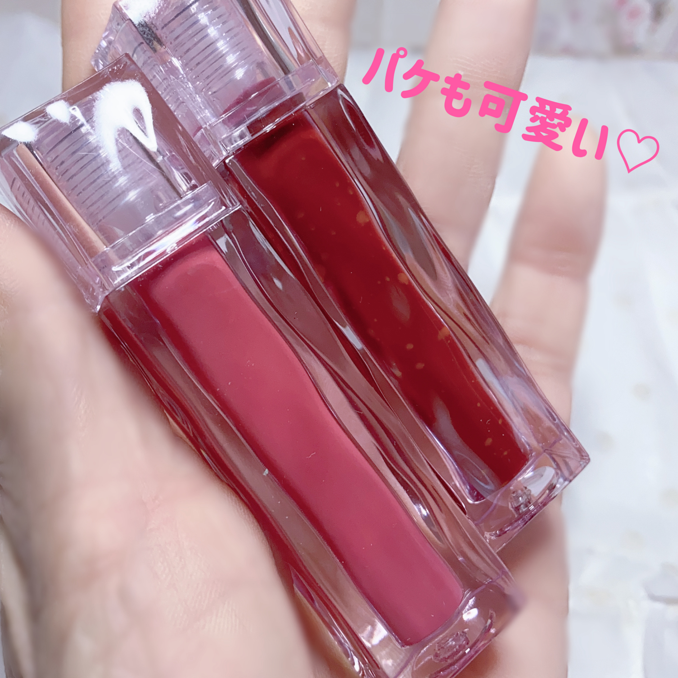 ブラーリングベルベットマットティント/INGA/リップティントを使ったクチコミ（2枚目）