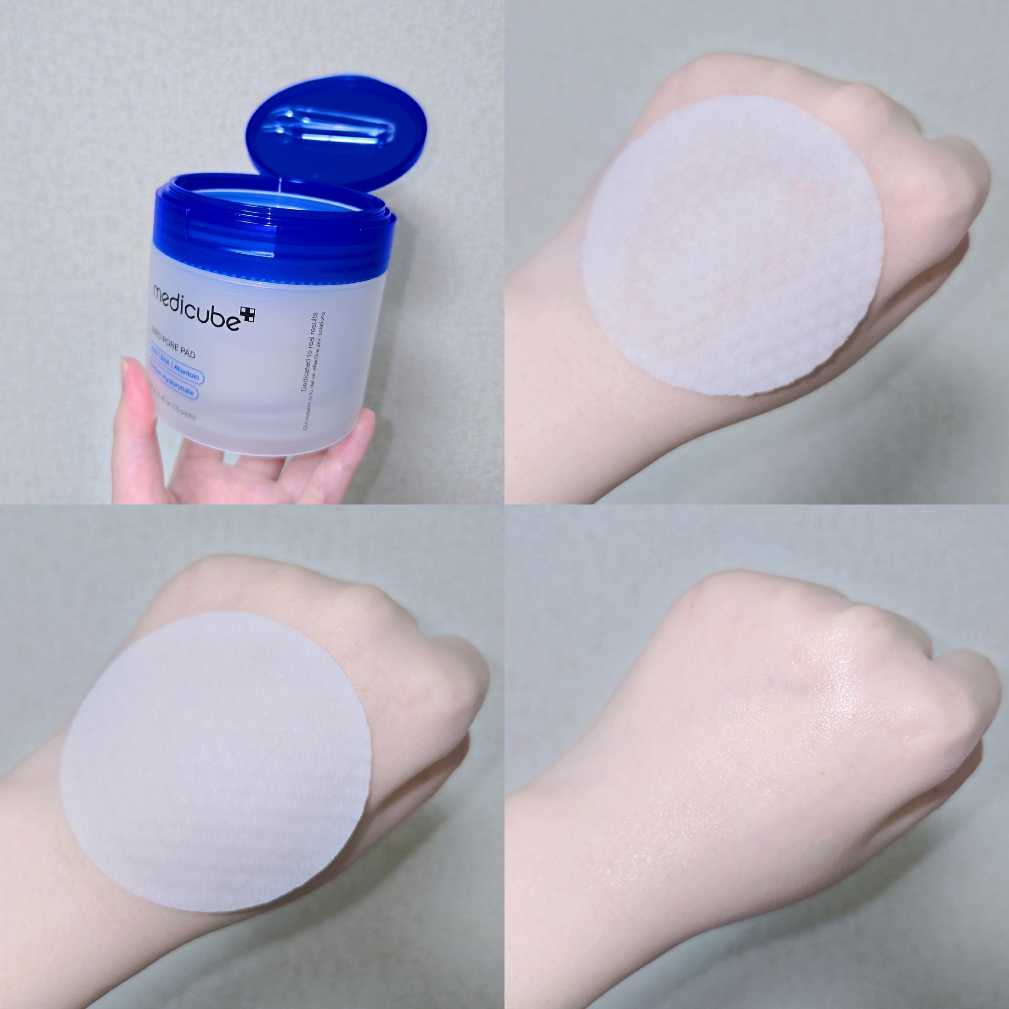 ゼロ毛穴パッド 2.0/MEDICUBE/トナーパッドを使ったクチコミ（2枚目）