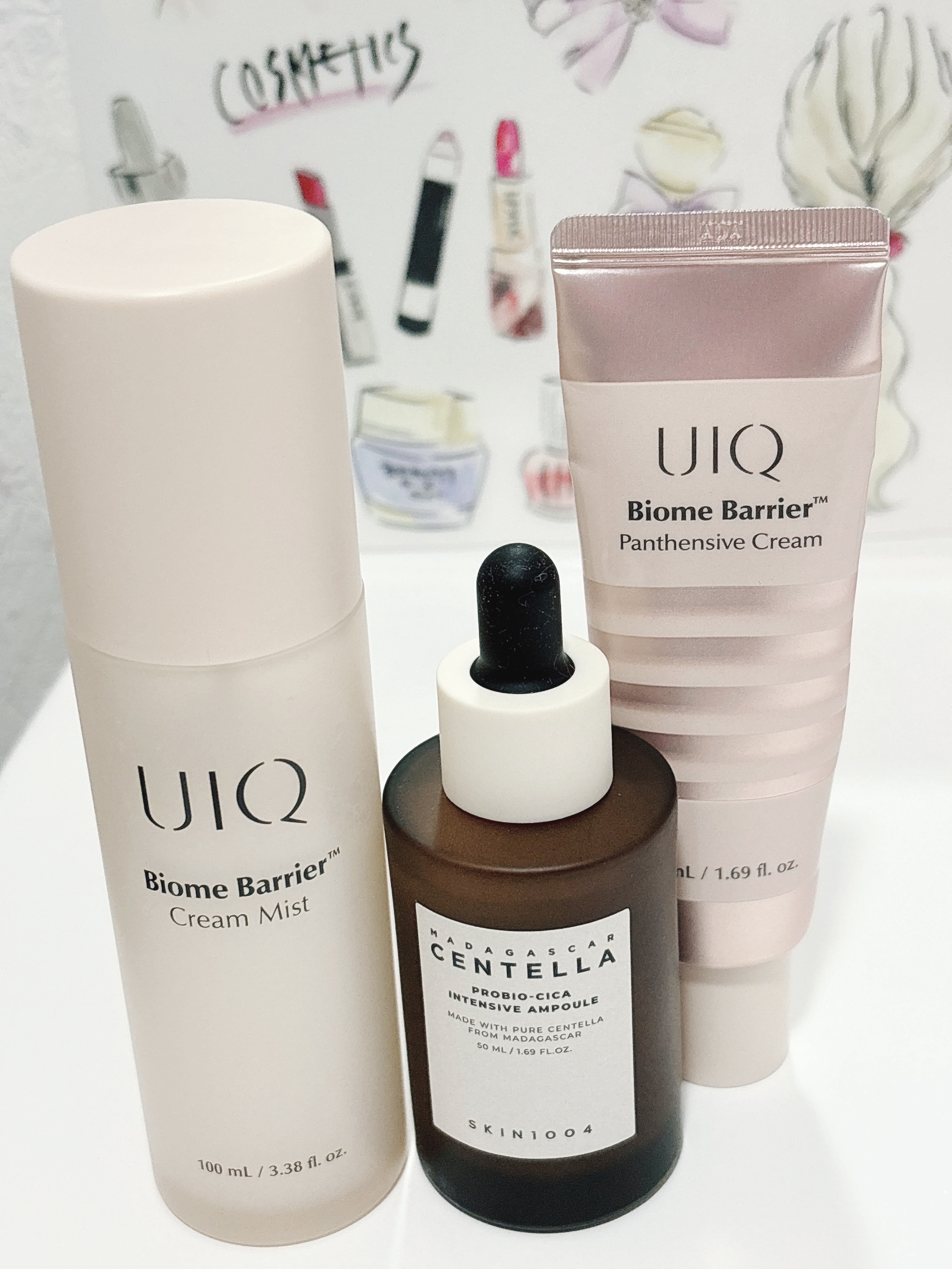 バイオームバリア クリームミスト/UIQ/ミスト状化粧水を使ったクチコミ（1枚目）