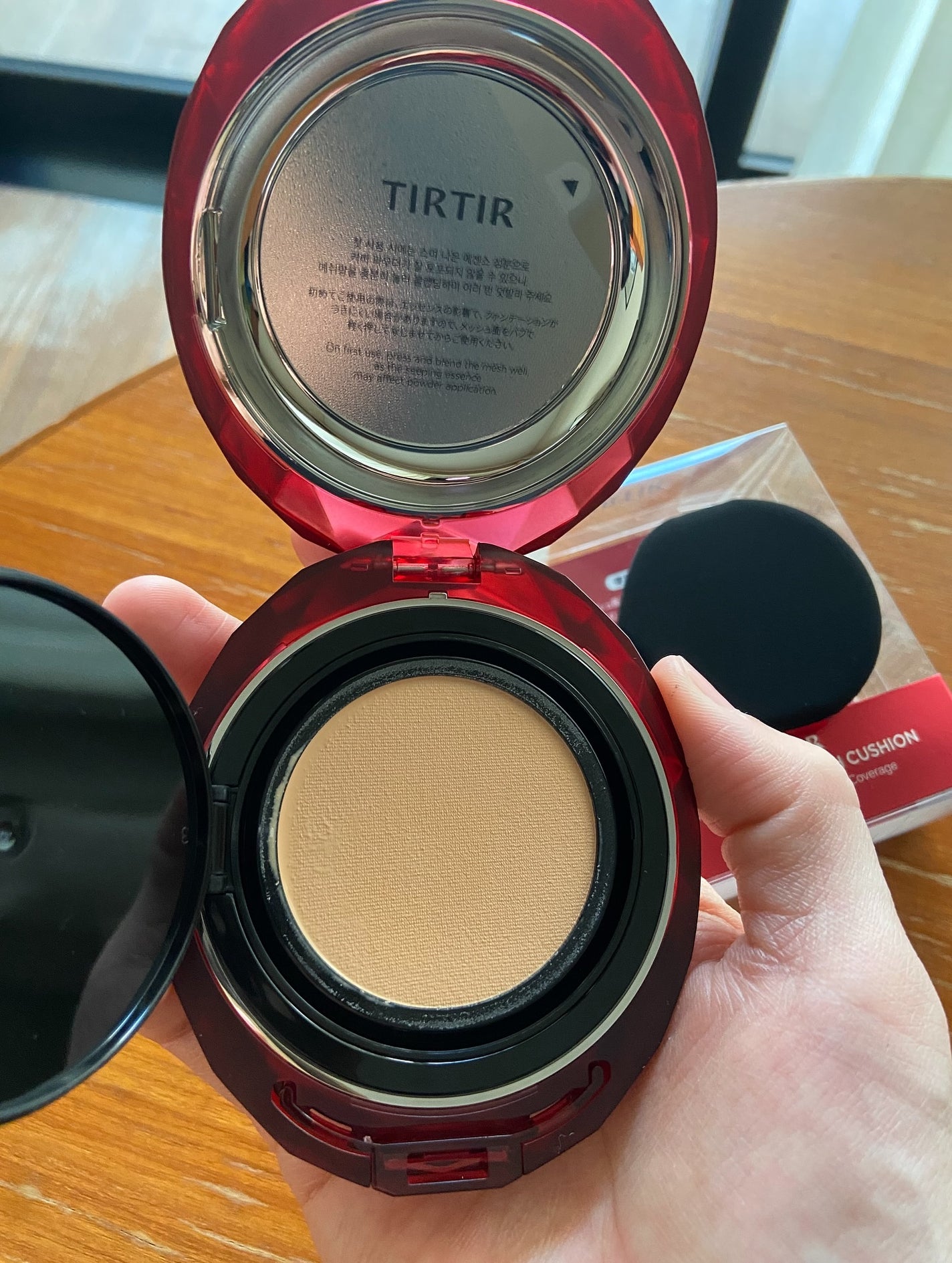 MASK FIT RUBY MESH CUSHION/TIRTIR(ティルティル)/クッションファンデーションを使ったクチコミ(5枚目)