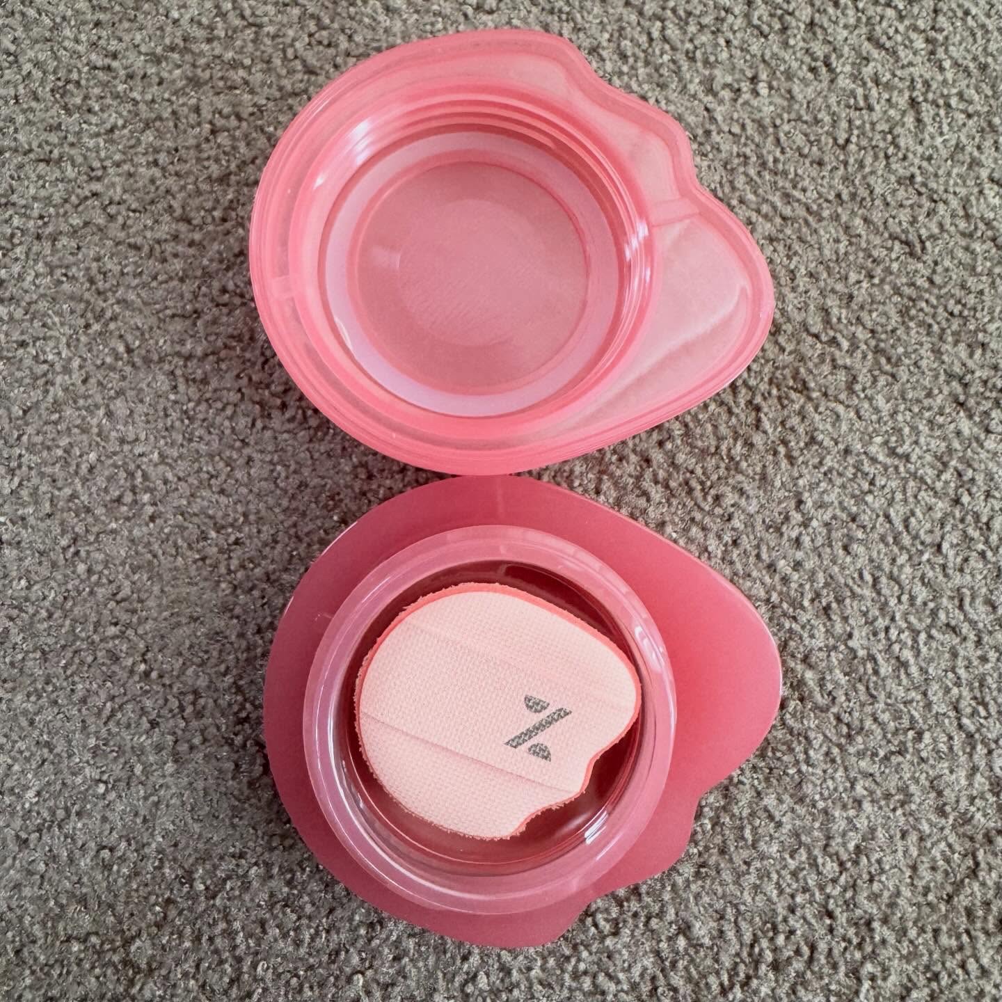 バーミーパフポットリップアンドチーク/%Recipe/ジェル・クリームチークを使ったクチコミ（3枚目）