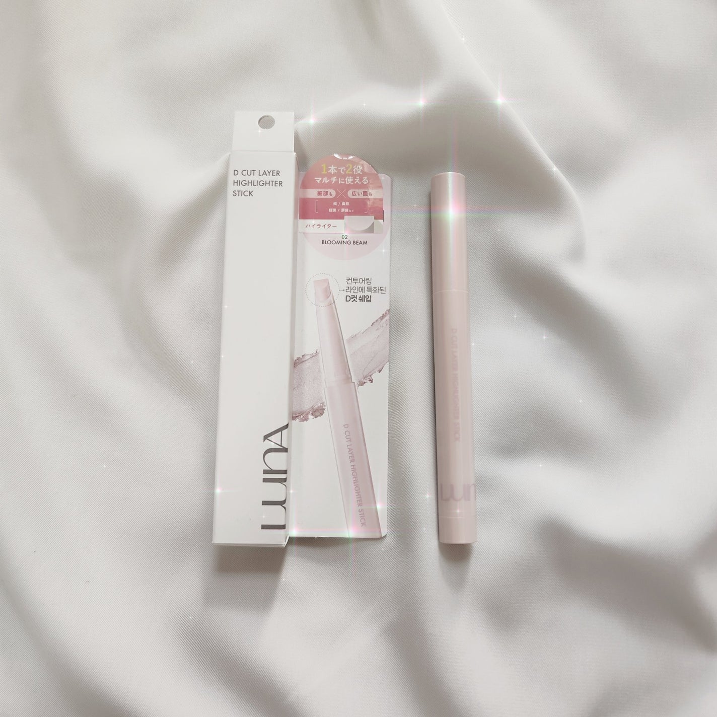 Dカットレイヤーハイライタースティック/LUNA/スティックハイライトを使ったクチコミ(1枚目)
