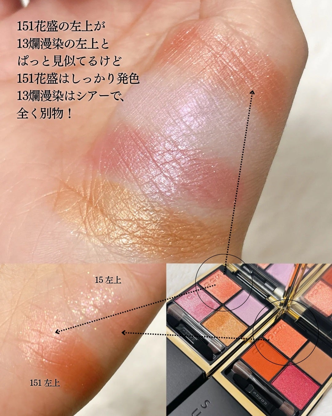 シグニチャー カラー アイズ/SUQQU/アイシャドウパレットを使ったクチコミ(4枚目)