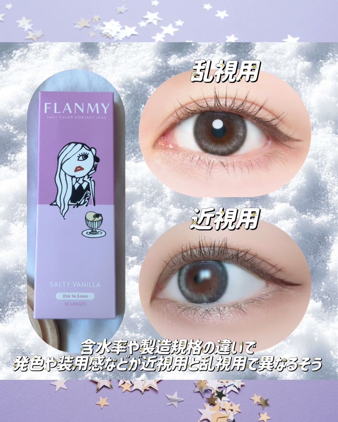 FLANMY 1day/FLANMY/ワンデー（１DAY）カラコンを使ったクチコミ（2枚目）