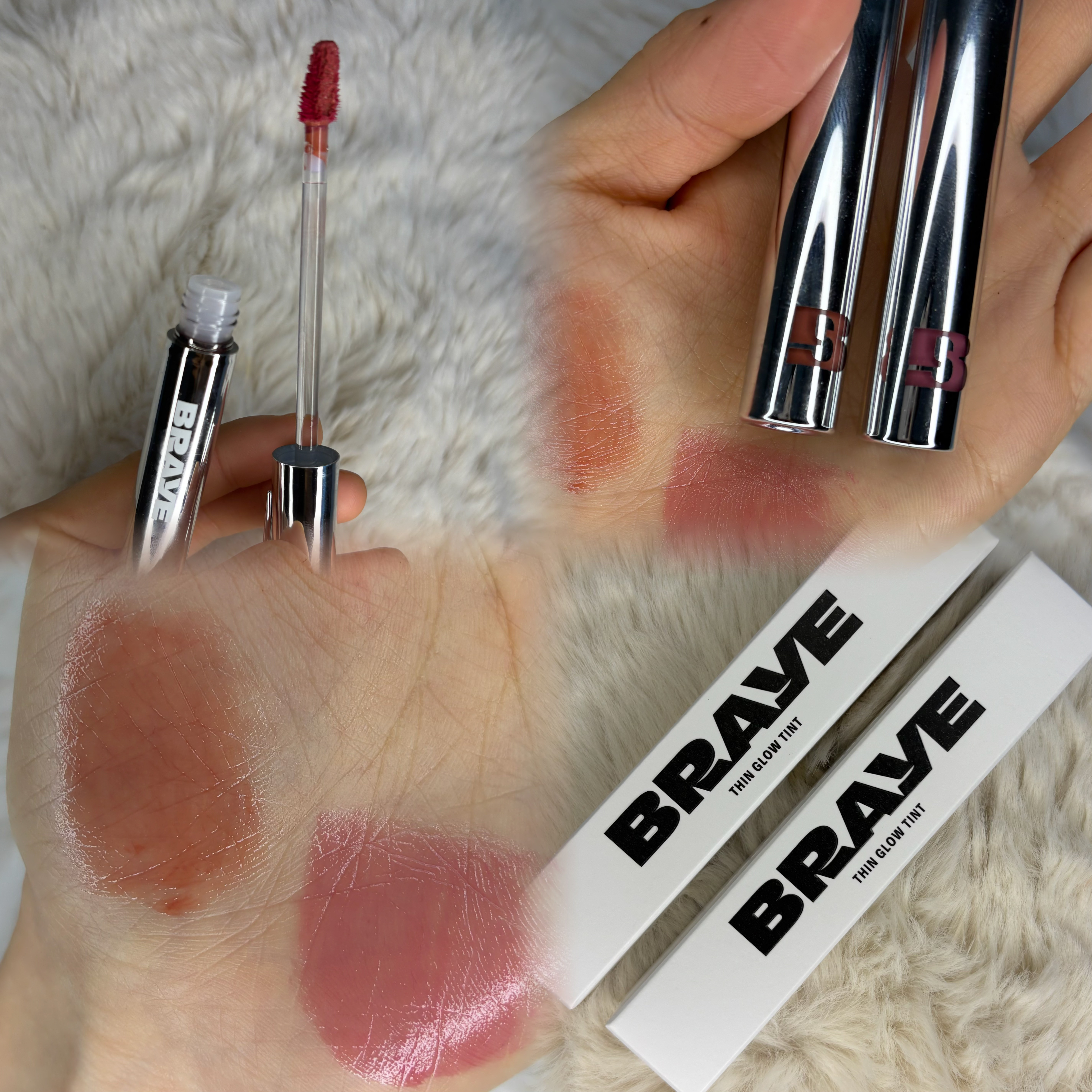 THIN GLOW TINT/BRAYE/口紅を使ったクチコミ（2枚目）