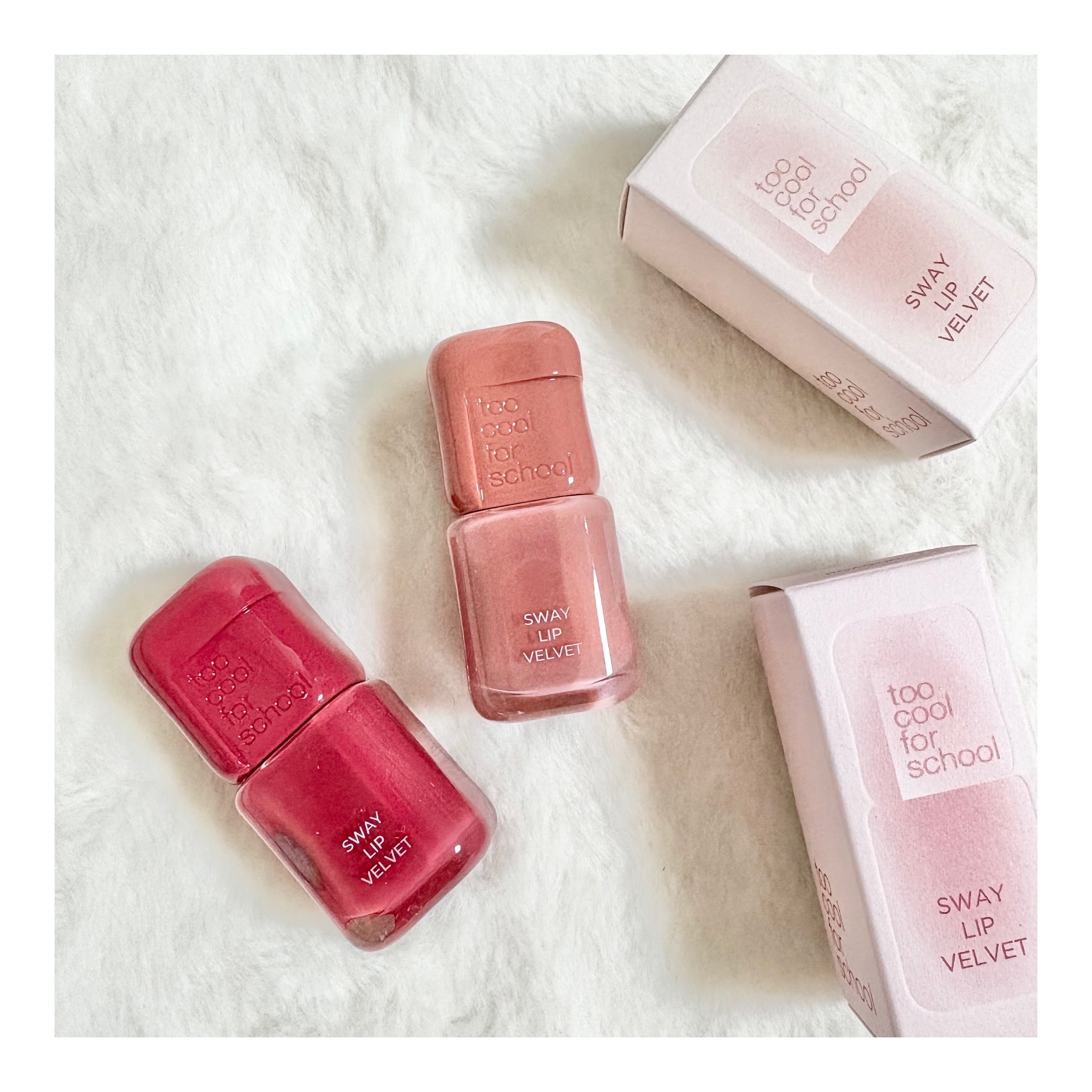 スウェイリップベルベット/too cool for school/リップティントを使ったクチコミ（1枚目）