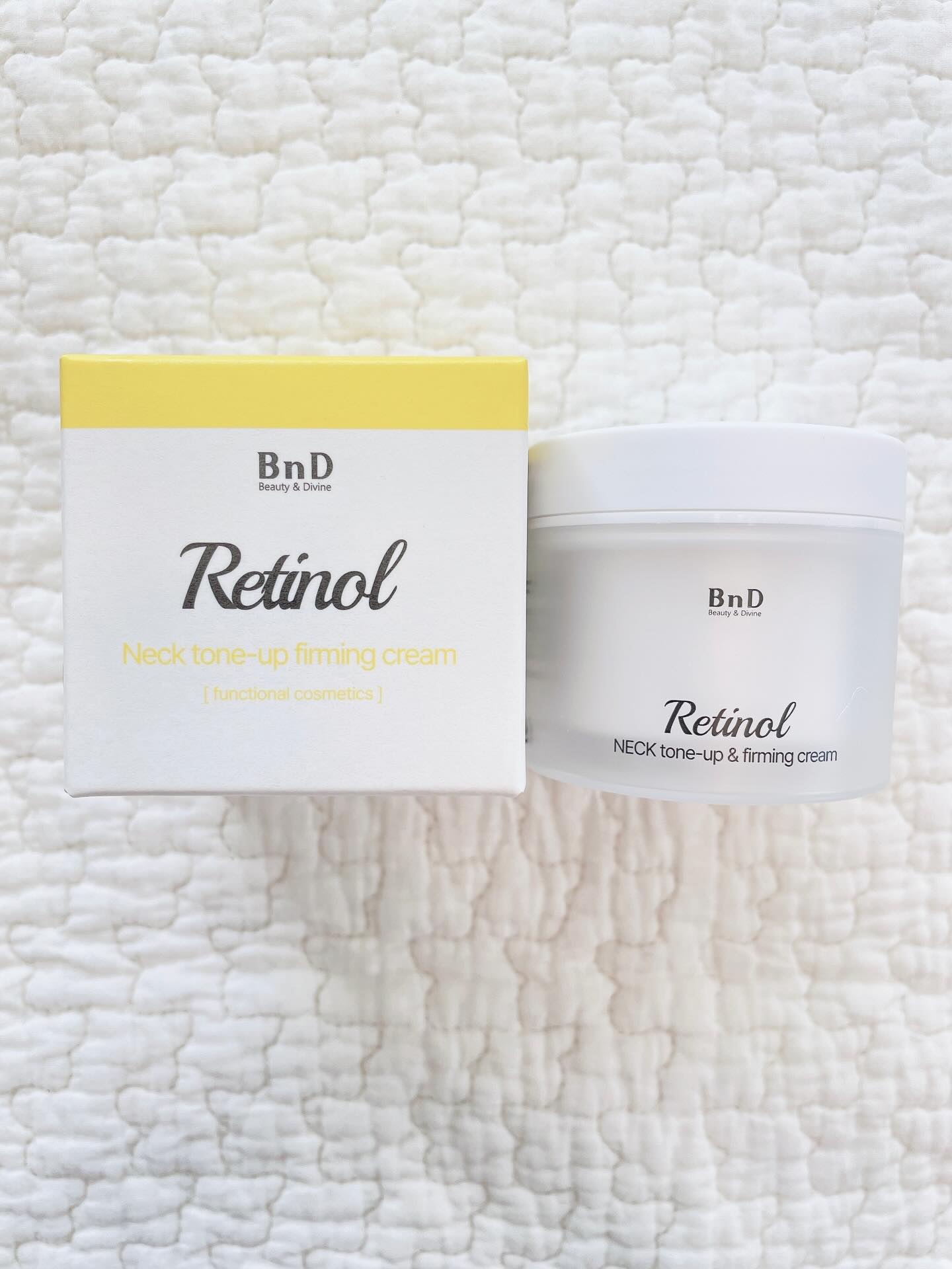 BnD ネックアイロン トーンアップ クリーム/BnD/ネック・デコルテケアを使ったクチコミ（1枚目）