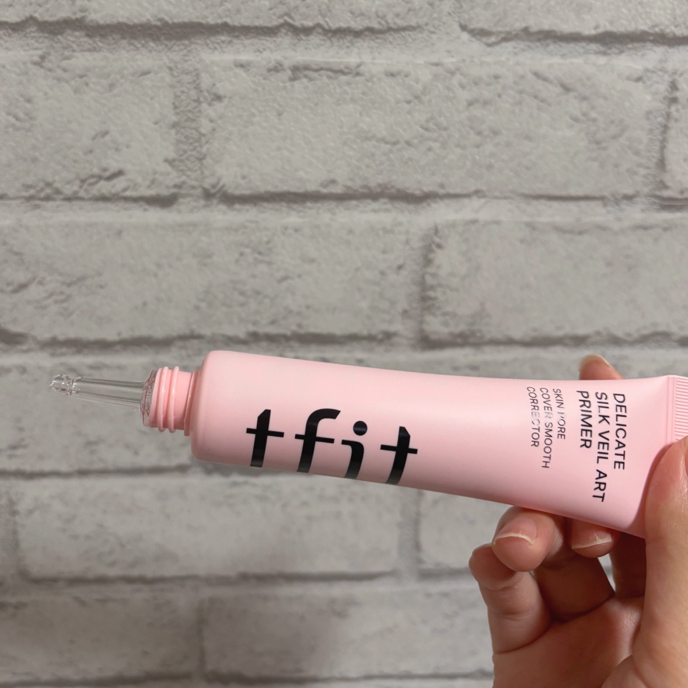 デリケートシルクベールアートプライマー/TFIT/化粧下地を使ったクチコミ（3枚目）