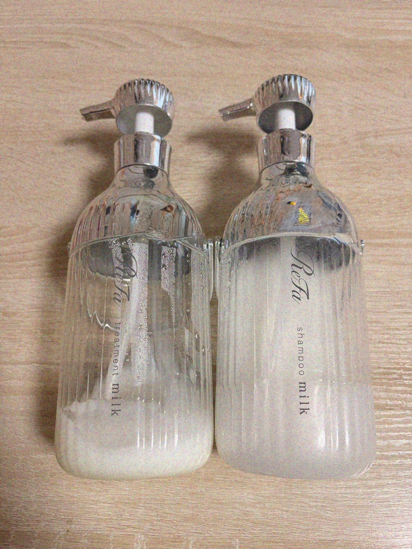 リファミルクプロテインシャンプー/トリートメント/ReFa/シャンプー・コンディショナーを使ったクチコミ(1枚目)