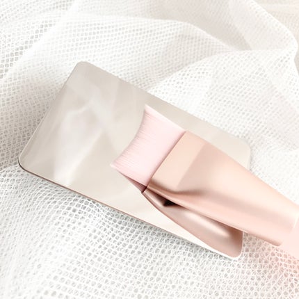 スパチュラブラシセット/iromikke/パフ・スポンジを使ったクチコミ(7枚目)