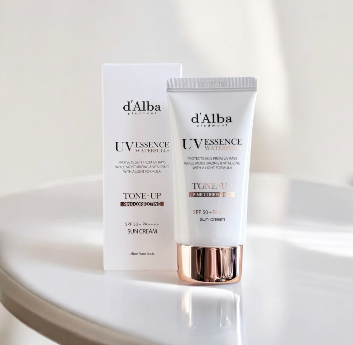 ウォータフルトーンアップサンクリーム/ダルバ/日焼け止めクリームを使ったクチコミ（1枚目）