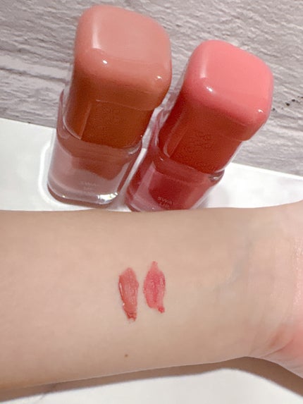 スウェイリップベルベット/too cool for school/リップティントを使ったクチコミ(3枚目)