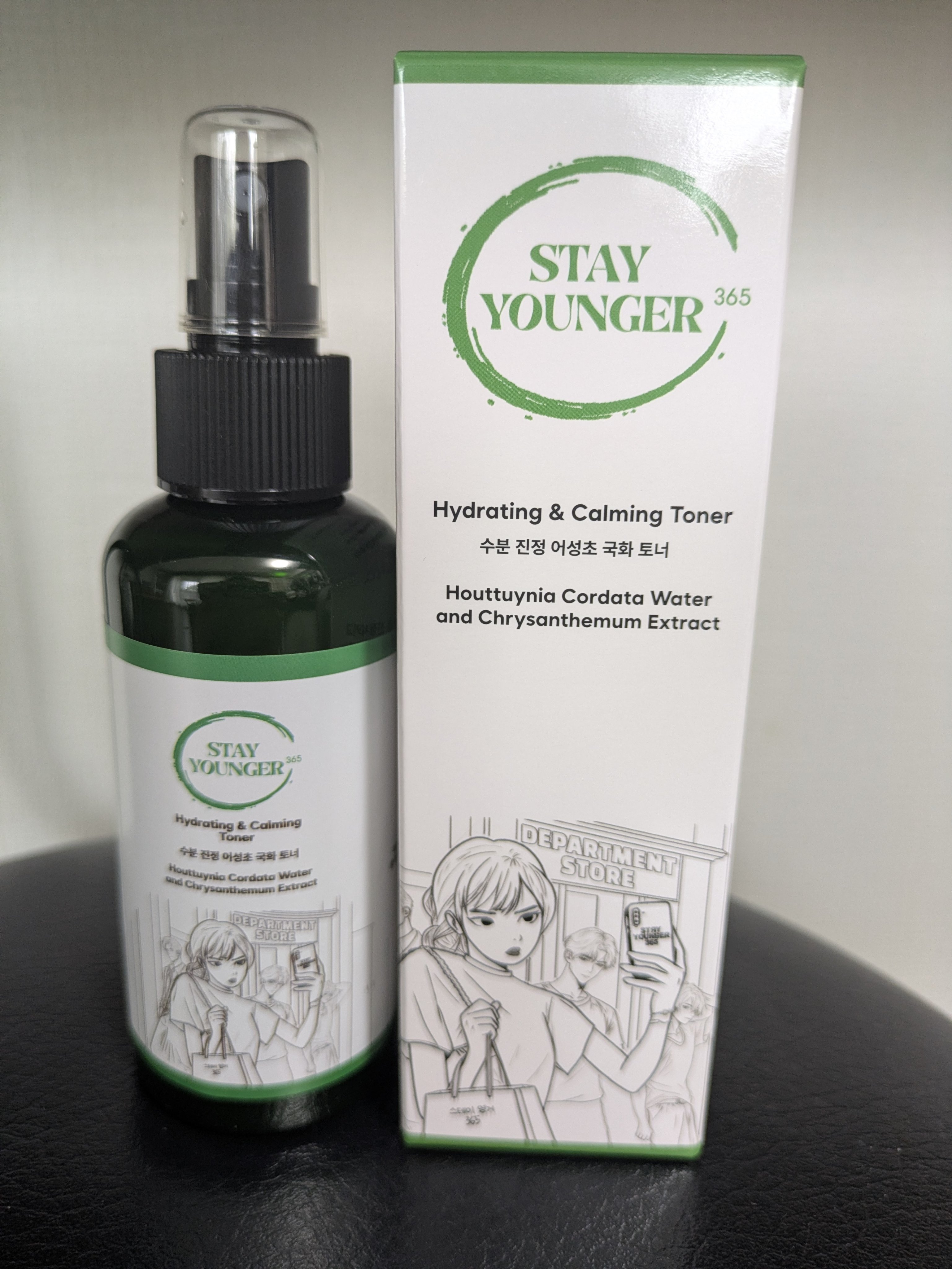 STAY YOUNGER 365 Hydrating & Calming Toner/STAY YOUNGER365/ミスト状化粧水を使ったクチコミ（1枚目）