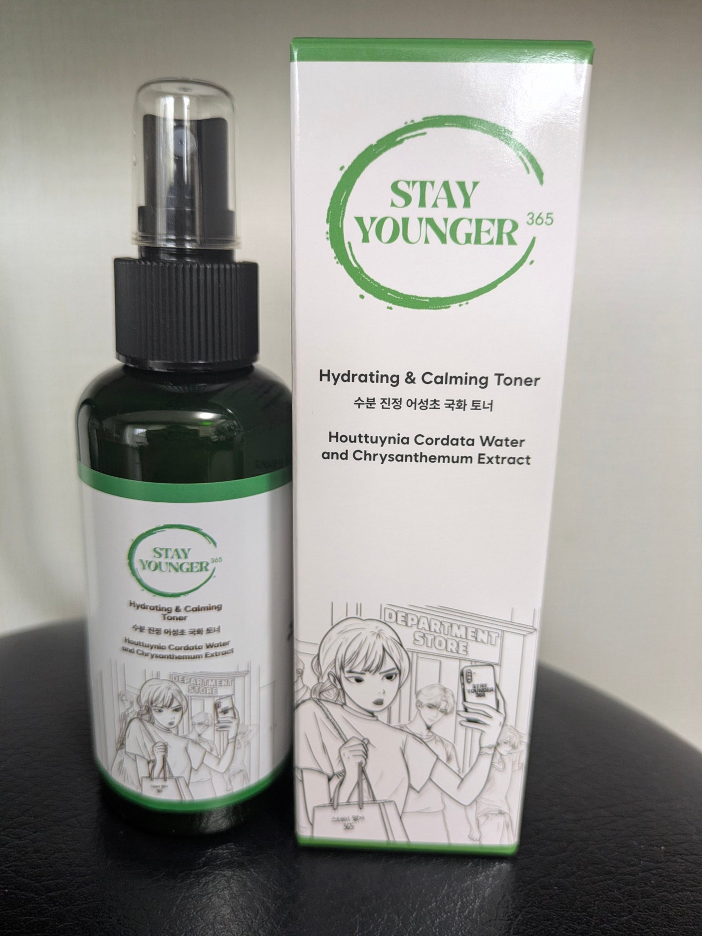 STAY YOUNGER 365 Hydrating & Calming Toner/STAY YOUNGER365/ミスト状化粧水を使ったクチコミ(1枚目)