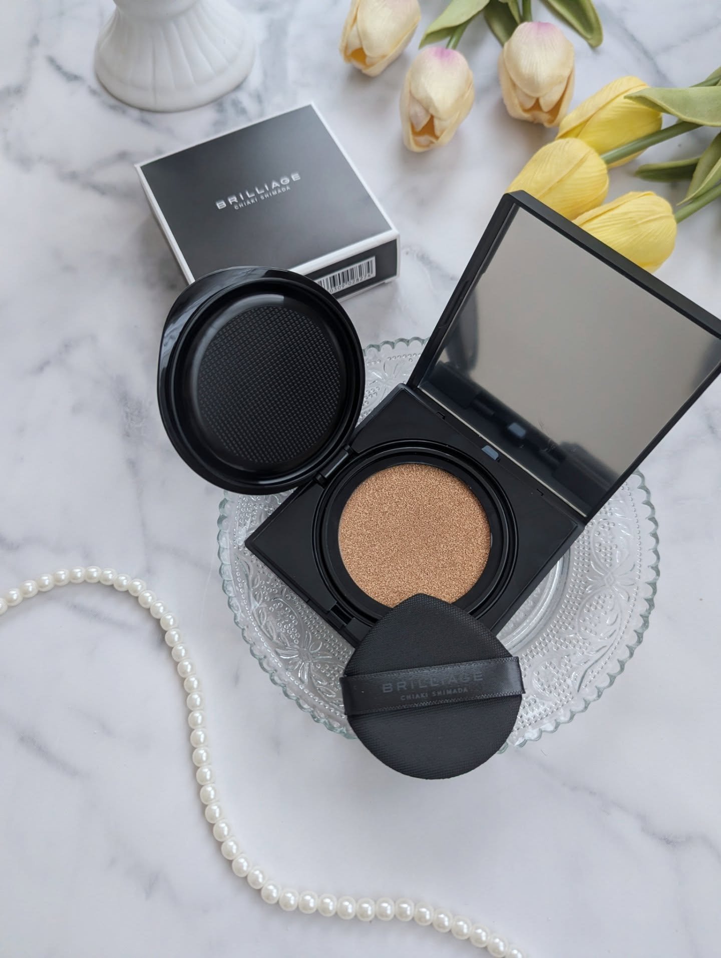 ライトヴェール　クッションファンデーション/ブリリアージュ/クッションファンデーションを使ったクチコミ（1枚目）