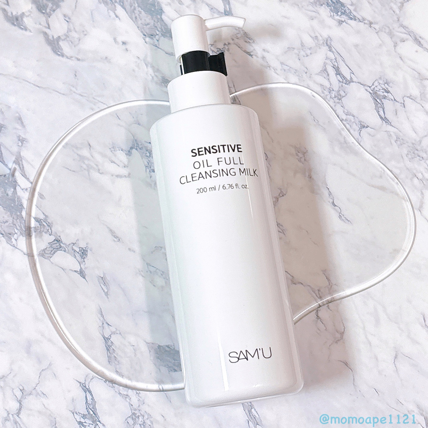 センシティブオイルフルクレンジングミルク/SAM'U/ミルククレンジングを使ったクチコミ（1枚目）