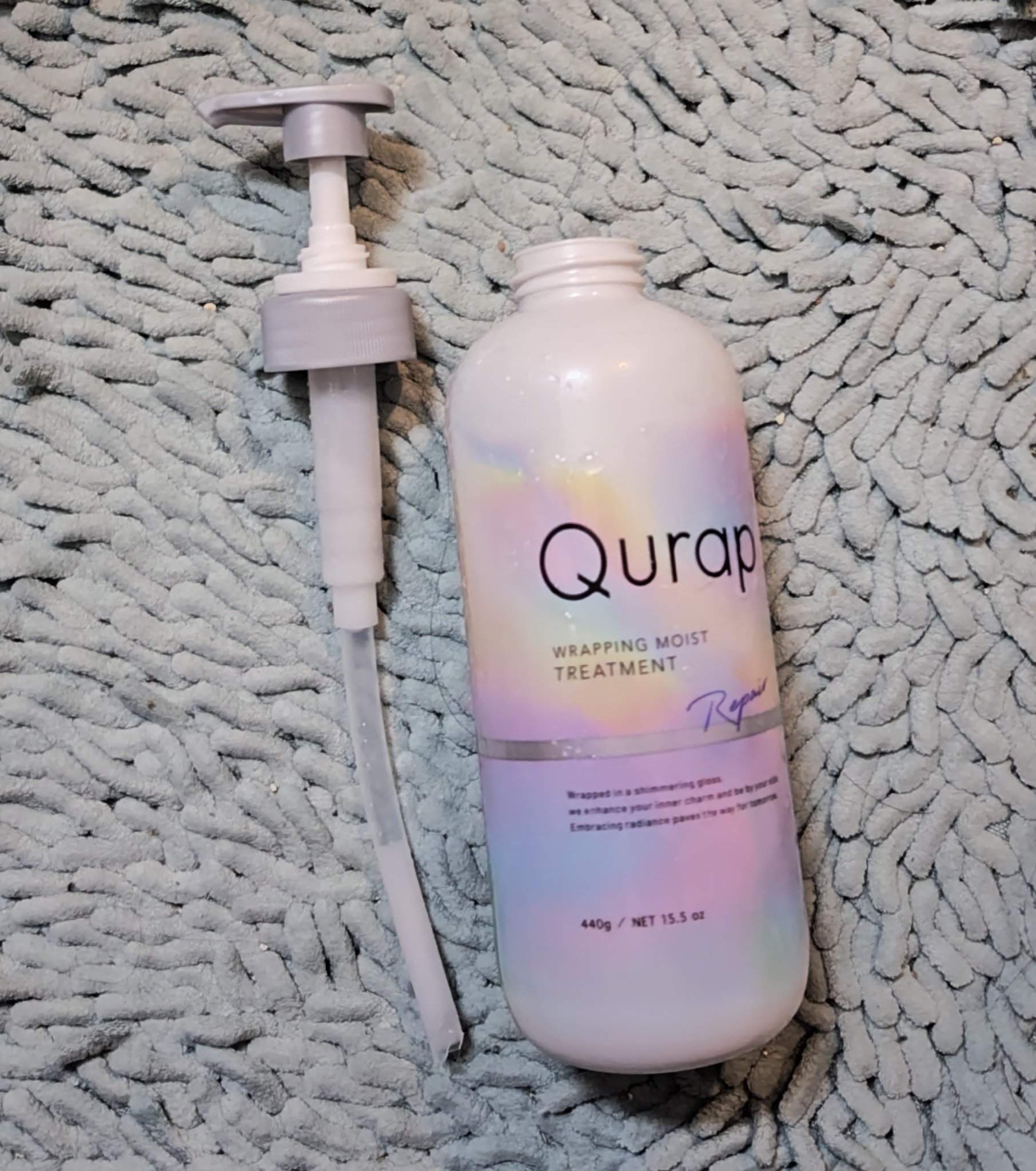 ラッピングモイストシャンプー/トリートメント/Qurap/市販シャンプーを使ったクチコミ（1枚目）