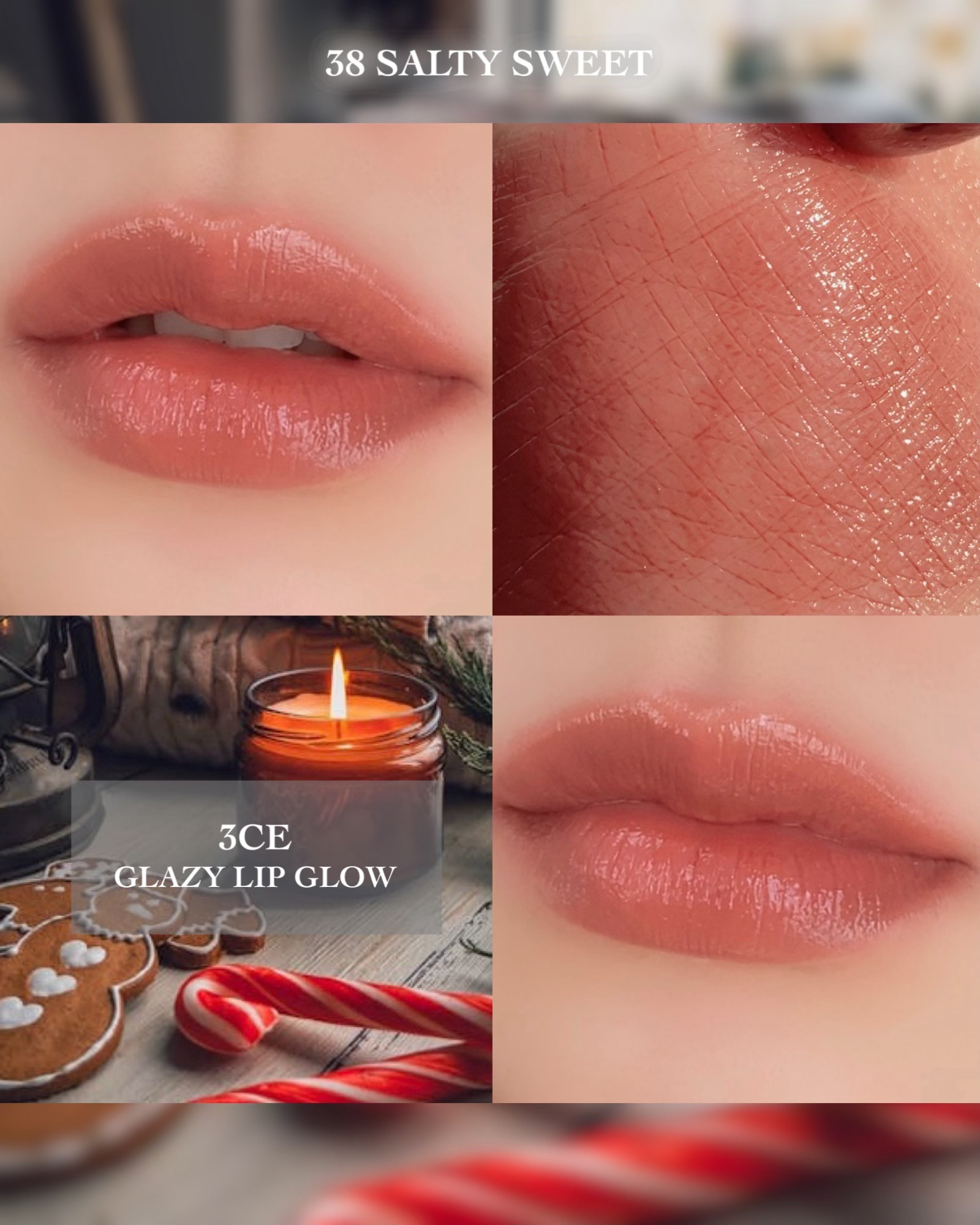 3CE グレイジーリップグロウ/3CE/リップグロスを使ったクチコミ（3枚目）