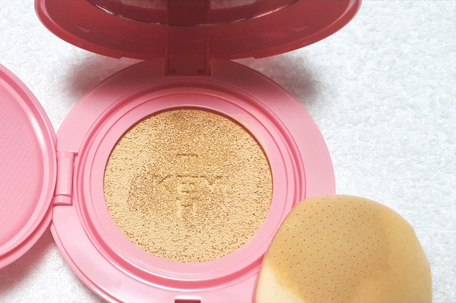 ピンクマグネットクッション/KEYTH/クッションファンデーションを使ったクチコミ（2枚目）